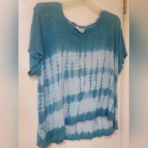 Two by Vince Camputo tie dye top